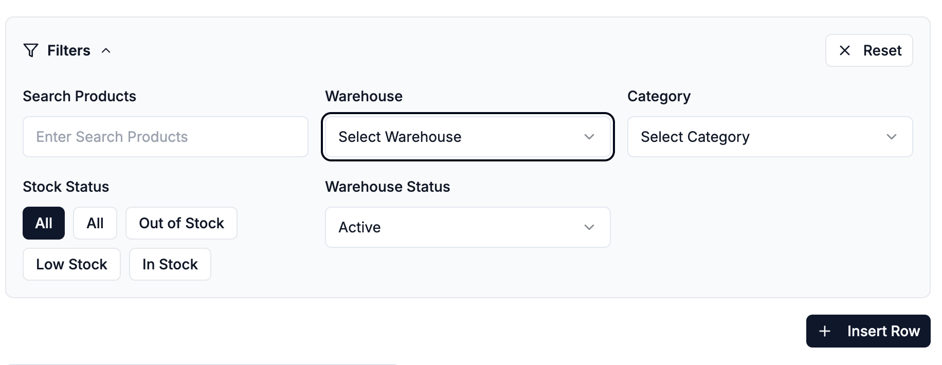 Auto-generated CRUD interface
